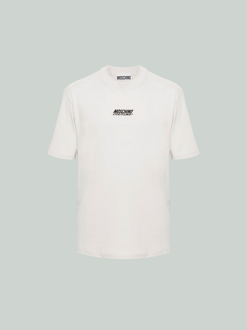 Camiseta Moschino Couture Logo Gris