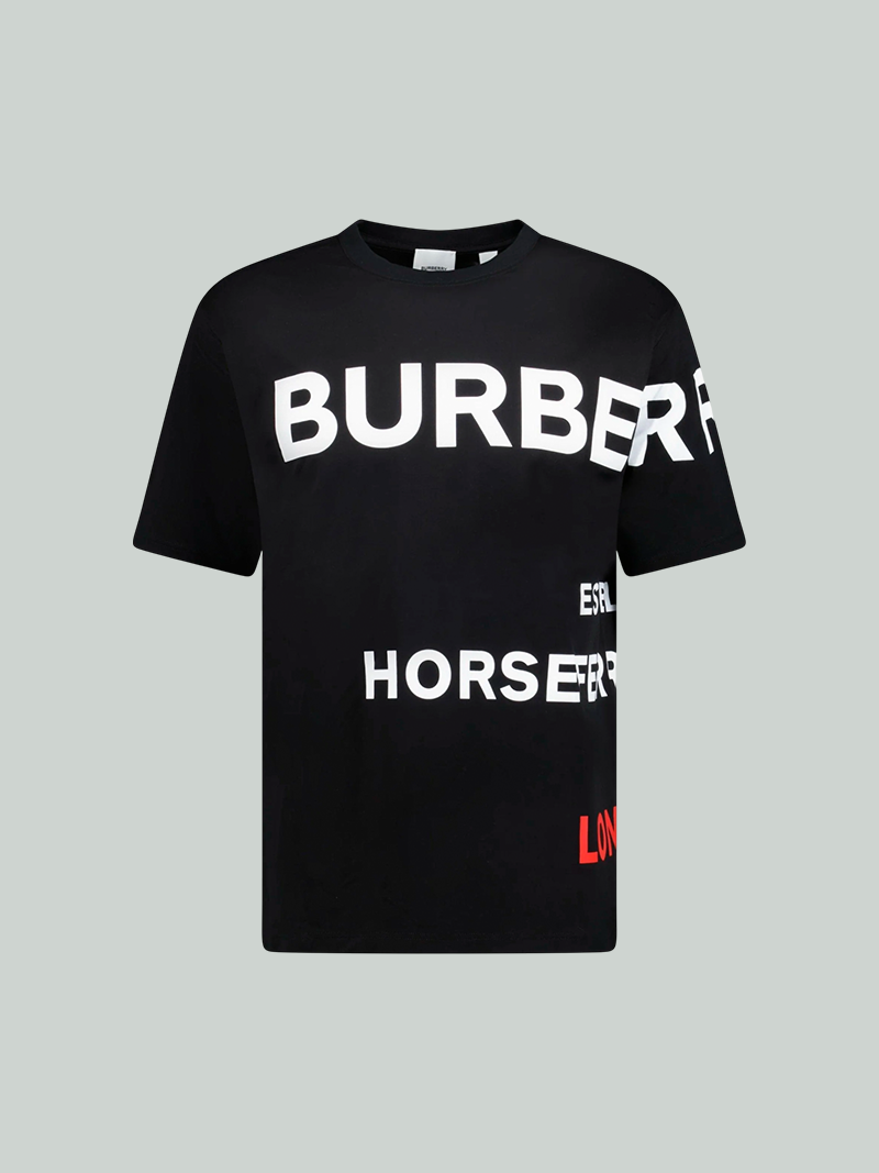 Camiseta Burberry negra London SW1