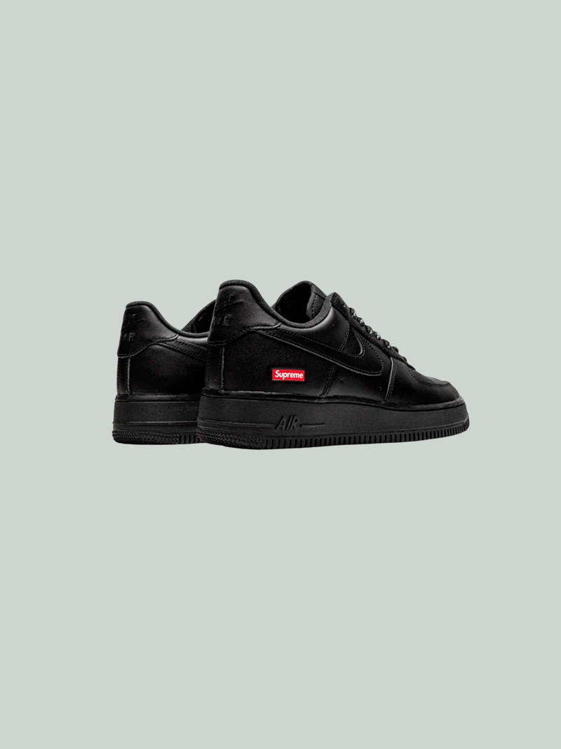Zapatos Nike AF1 Supreme negros