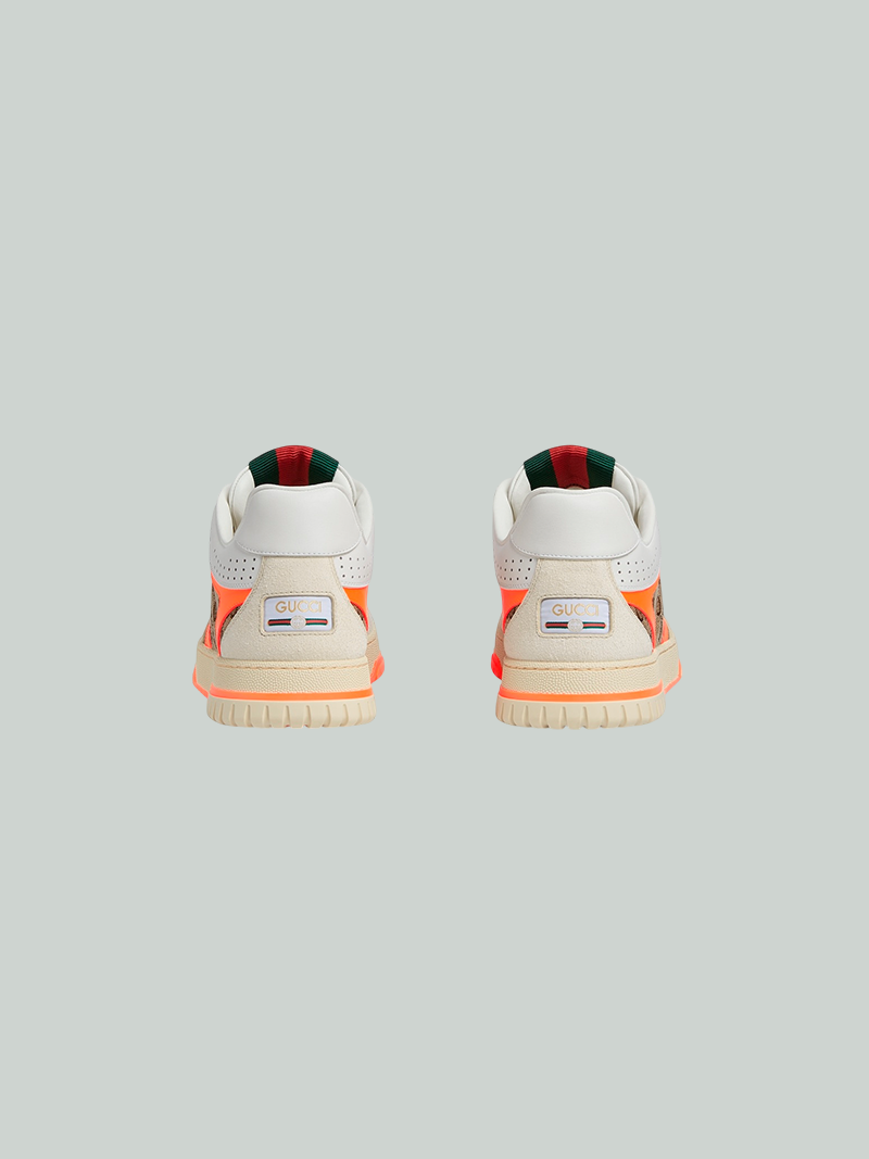 Zapatos Gucci Re-Web 'GG Beige Bright Orange'