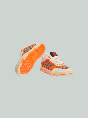 Zapatos Gucci Re-Web 'GG Beige Bright Orange'