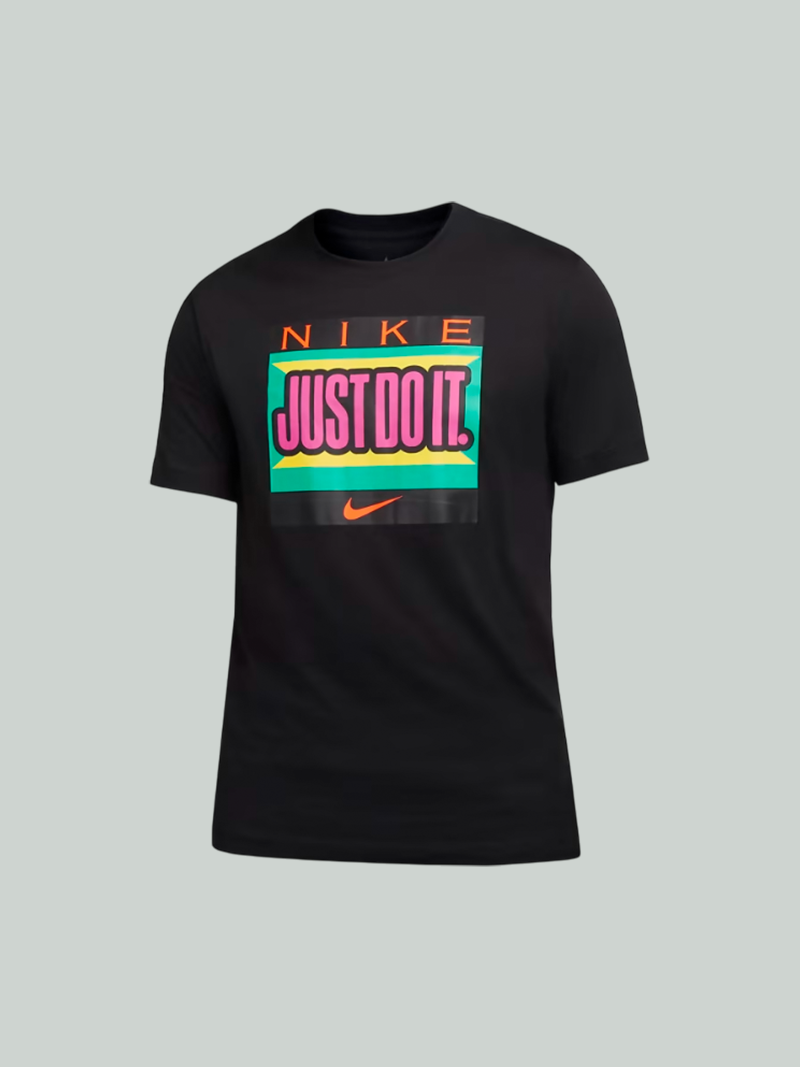 Camiseta Nike negra Just Do It graphic