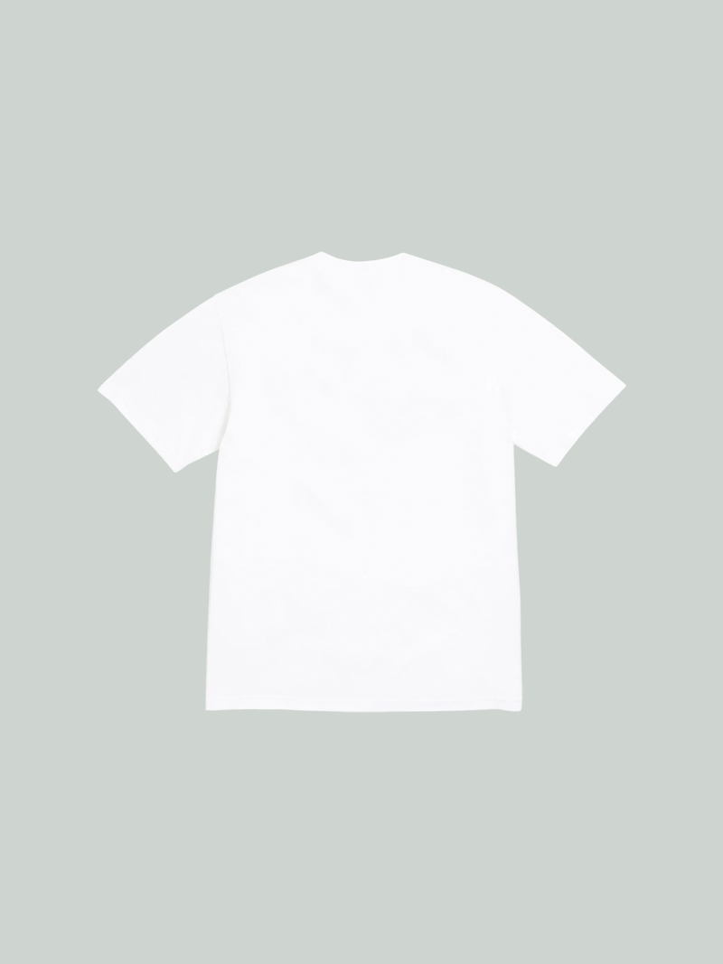 Camiseta Supreme cruz blanca